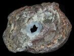 Crystal Filled Dugway Geode (Polished Half) #67497-1